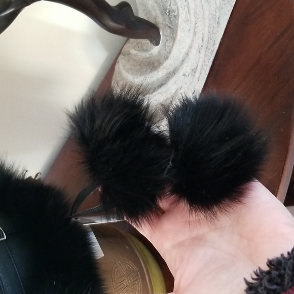 Genuine Fox Fur & leather hat - Picture 8 of 11